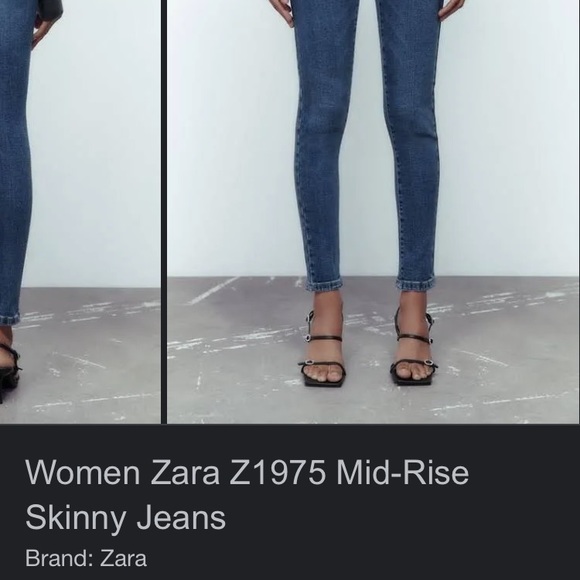 👖ZARA BLUE JEANS 👖 - Picture 3 of 3